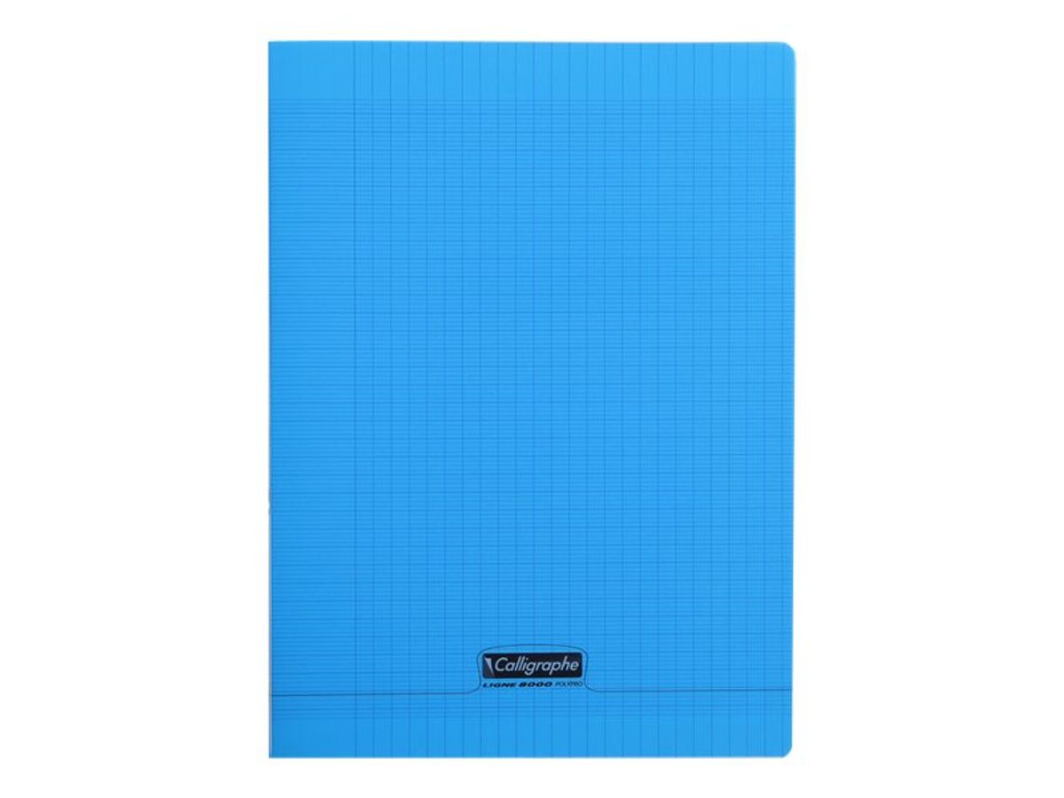 Calligraphe 8000 - Cahier polypro 24 x 32 cm - 96 pages - petits