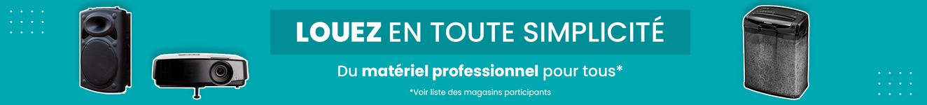 Location de matériel