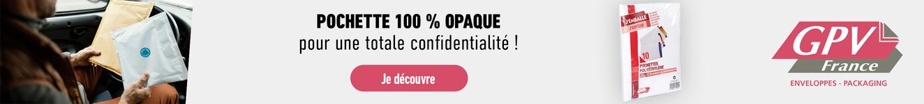 Pochette 100% opaque GPV