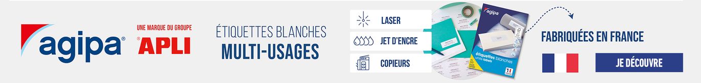 Étiquettes blanches