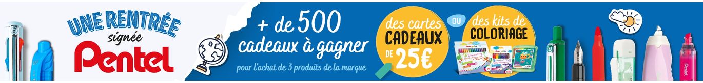 Une rentrée signée Pentel