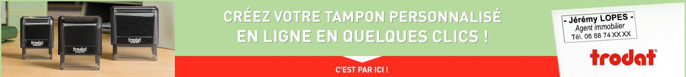 Tampon personnalisé