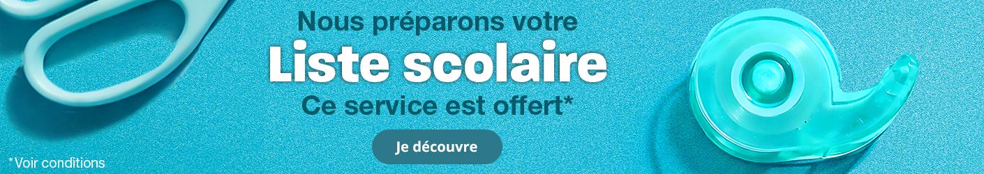 Préparation de listes scolaires