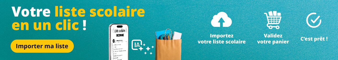 Préparation de listes scolaires