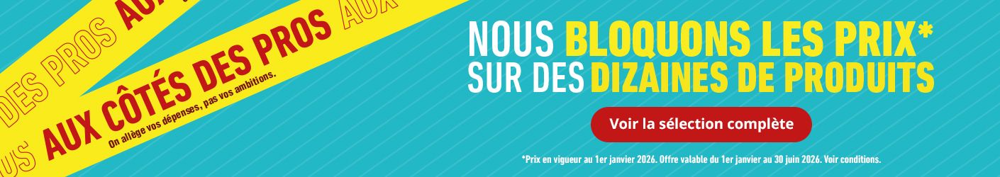 Les Prix bloqués