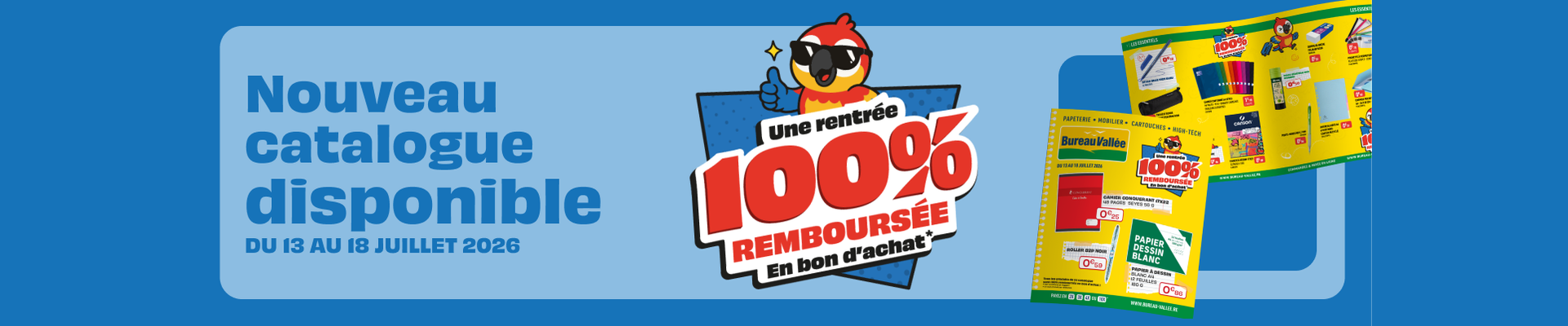 RE - Une rentrée 100% remboursée en bon d'achat