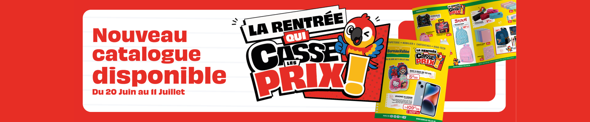 RE - La rentrée qui casse les prix !