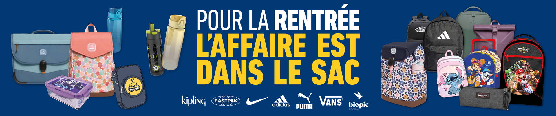 Pour la rentrée, l'affaire est dans le sac