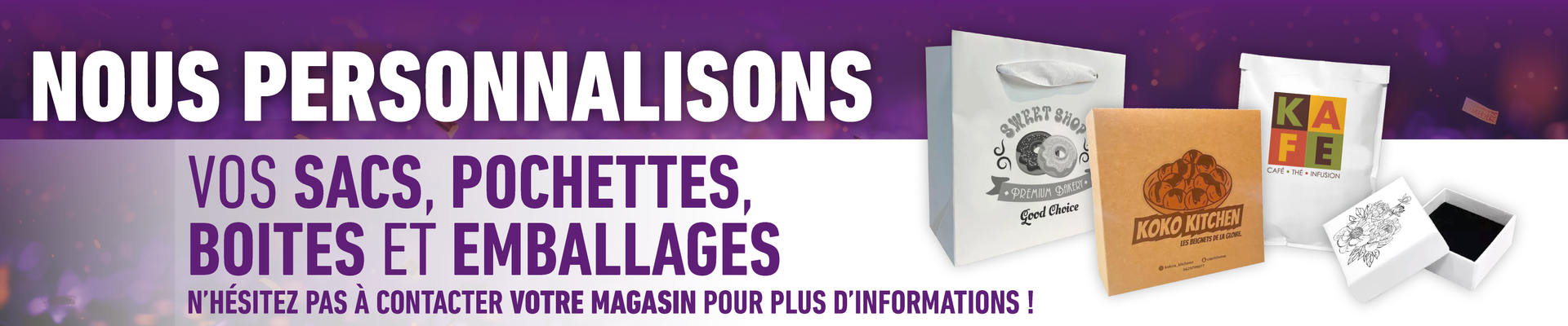 Personnalisez vos sacs !