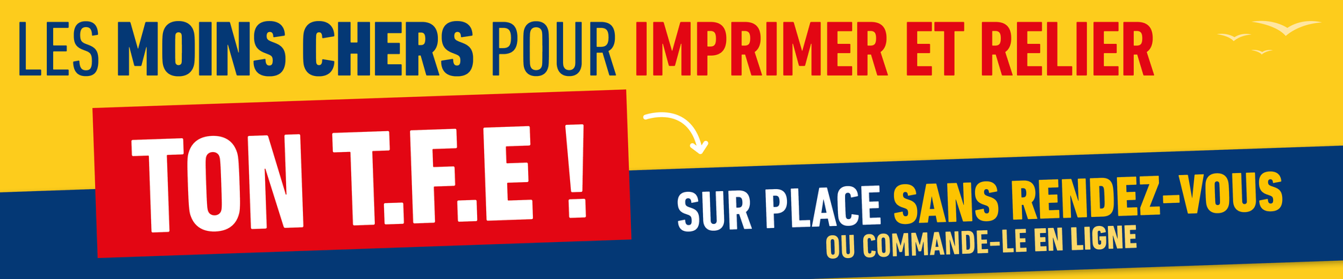 Les moins chers pour imprimer et relier