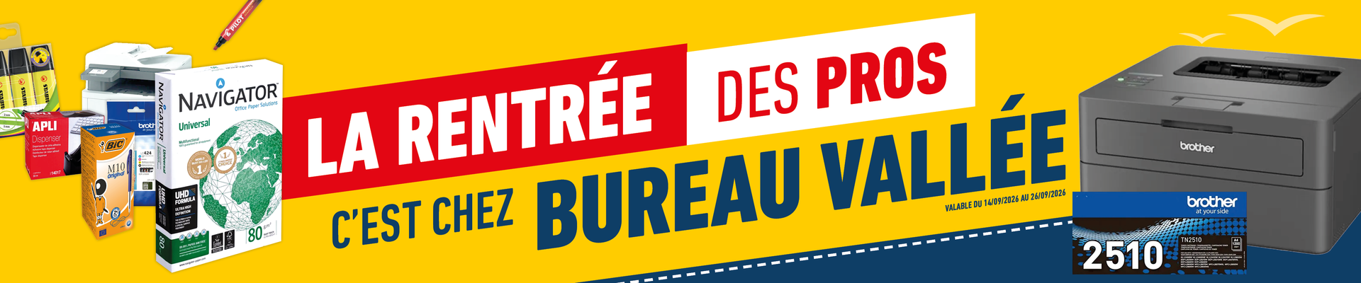 La rentrée des pros