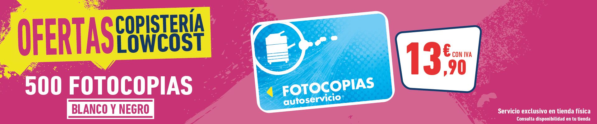 MAYO - Tarjeta copias B/N