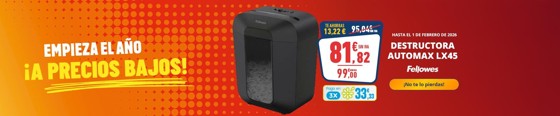 FOLLETO ENERO - DESTRUCTORA