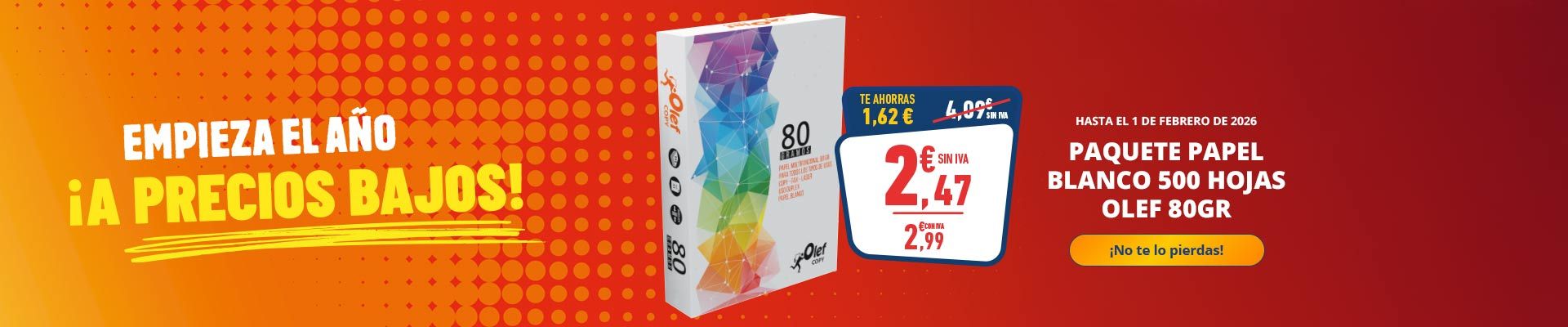 FOLLETO ENERO - PAPEL