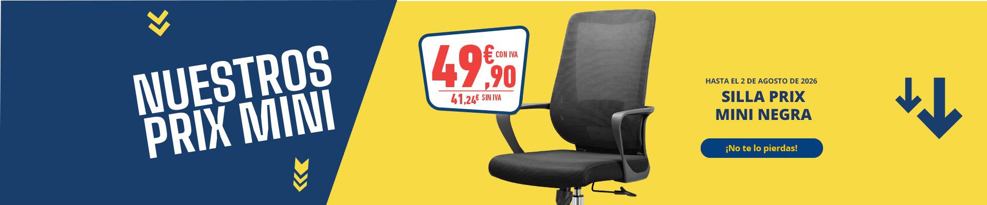 JULIO . PRIX MINI - SILLA