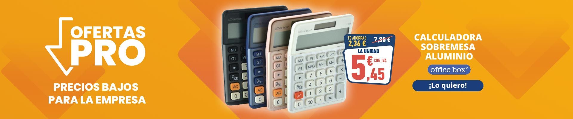 FOLLETO PRO - CALCULADORA