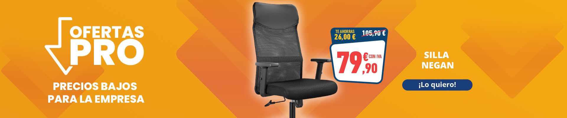 FOLLET PRO - SILLA NEGAN 