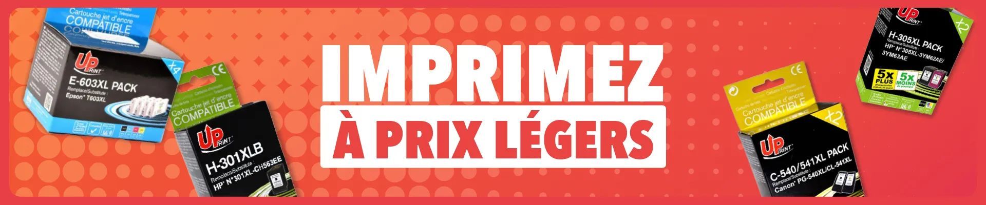 Slider - Imprimez à prix légers