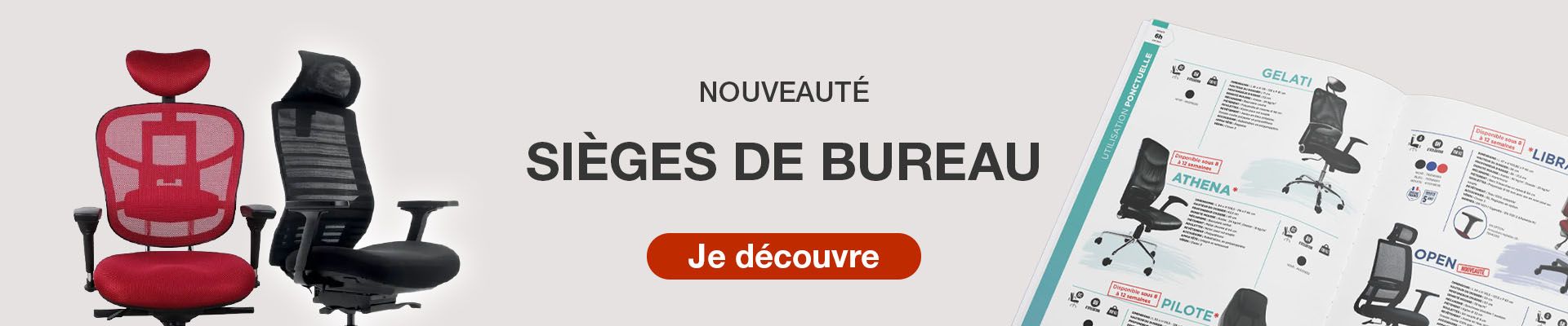 Fauteuils et chaises de bureau