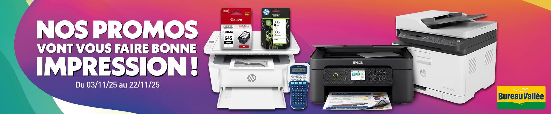 Slider - Nos promos vont vous faire bonne IMPRESSION