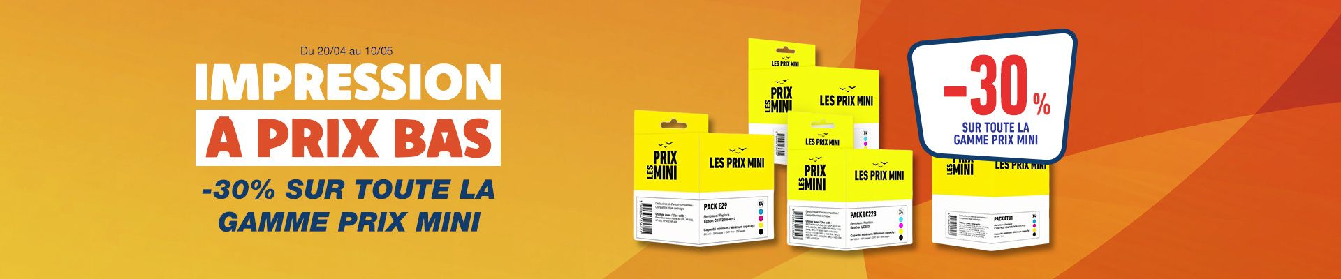 Slider #2 - Impression à prix bas