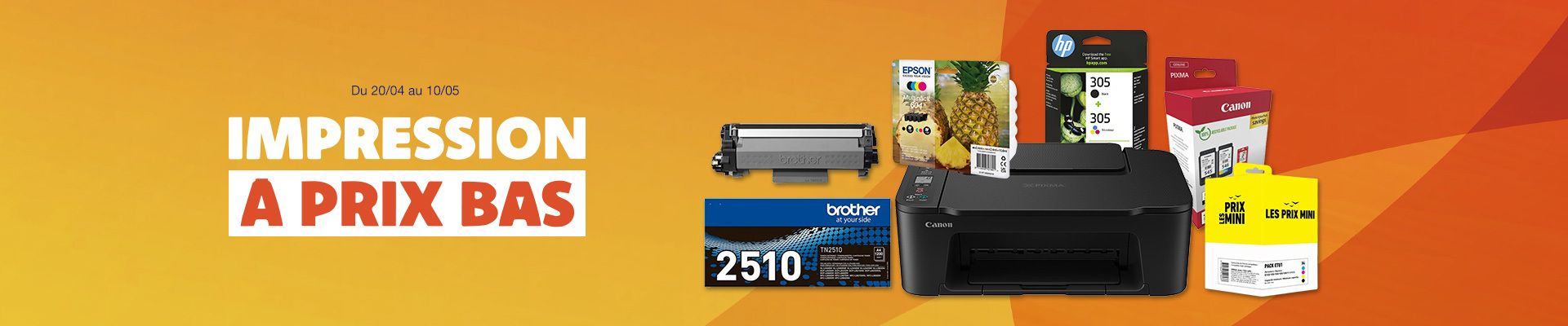 Slider #1 - Impression à prix bas
