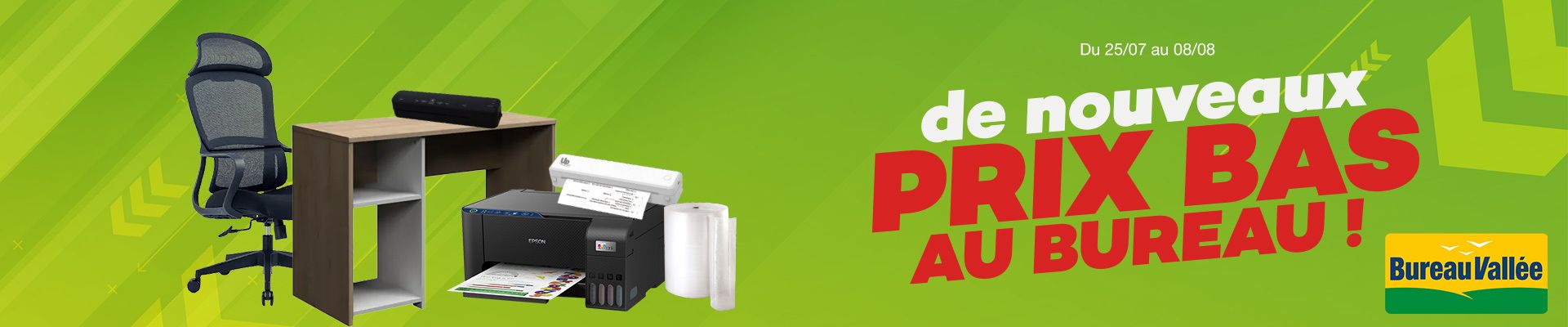 Prix bas au bureau 
