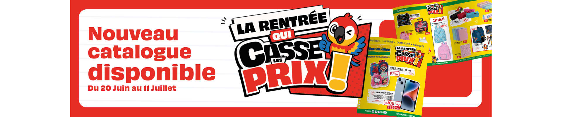 RE - La rentrée qui casse les prix !