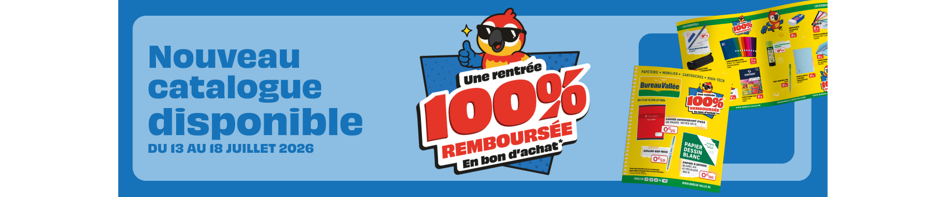 RE - Une rentrée 100% remboursée en bon d'achat
