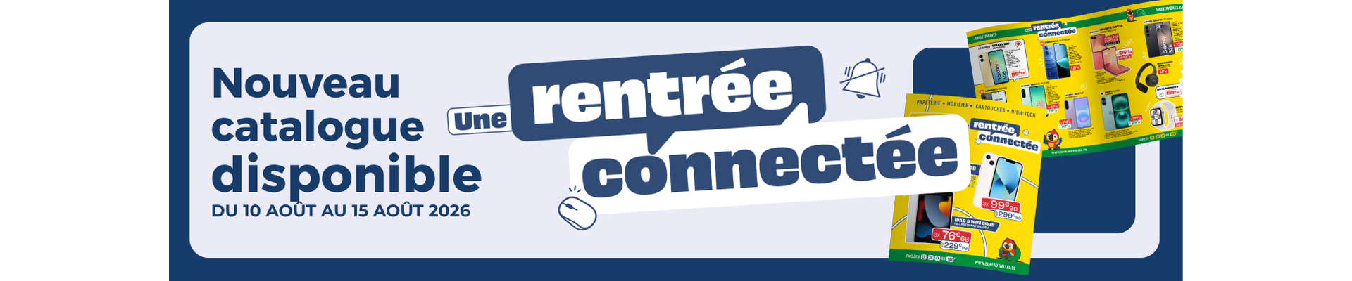 Une rentrée connectée - SLIDER