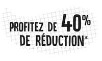 Profitez de 40% de réduction
