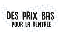 Des prix bas pour la rentrée