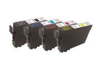 Cartouche compatible Epson 503XL Piments - pack de 4 - noir, jaune, cyan, magenta - Uprint