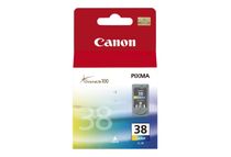 Canon CL-38 - 9 ml - kleur (cyaan, magenta, geel) - origineel - inktcartridge - voor PIXMA iP1800, iP1900, iP2500, iP2600, MP140, MP190, MP210, MP220, MP470, MX300, MX310