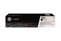HP 126A - Zwart - origineel - LaserJet - tonercartridge (CE310A) - voor Color LaserJet Pro CP1025; LaserJet Pro MFP M175; TopShot LaserJet Pro M275