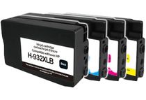 UPrint H-932/933XL - 4 - zwart, geel, cyaan, magenta - compatible - gereviseerd - inktcartridge (alternatief voor: HP 932XL, HP 933XL)