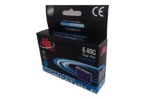 UPrint E-80C - XL-capaciteit - cyaan - compatible - inktcartridge (alternatief voor: Epson T0802)