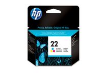 HP 22 - Kleur (cyaan, magenta, geel) - origineel - inktcartridge - voor Deskjet F2149, F2179, F2185, F2210, F2224, F2240, F2288, F2290, F375; Officejet 56XX