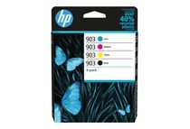 HP 903 - pack de 4 - noir, jaune, cyan, magenta - cartouche d