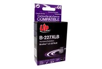 UPrint B-227XLB - zwart - compatible - inktcartridge (alternatief voor: Brother LC-227XLBK)