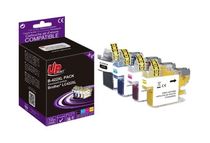 UPrint - 4 - zwart, geel, cyaan, magenta - compatibel - inktcartridge (alternatief voor: Brother LC422XL)