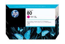 HP 80 - 350 ml - magenta - origineel - DesignJet - inktcartridge - voor DesignJet 1050c, 1050c plus, 1055cm, 1055cm plus