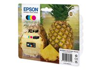 Epson 604XL/stand Ananas - pack de 4 - noir XL, jaune, cyan, magenta - cartouche d