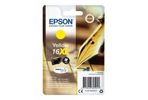 Epson 16XL - 6.5 ml - XL - geel - origineel - blister - inktcartridge - voor WorkForce WF-2010, 2510, 2520, 2530, 2540, 2630, 2650, 2660, 2750, 2760