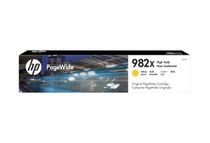 HP 982X - 114 ml - hoog rendement - geel - origineel - PageWide - inktcartridge - voor PageWide Enterprise Color 765, MFP 780; PageWide Enterprise Color Flow MFP 785