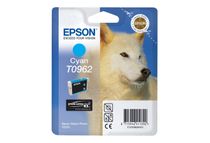 Epson T0962 - 11.4 ml - cyaan - origineel - blister - inktcartridge - voor Stylus Photo R2880