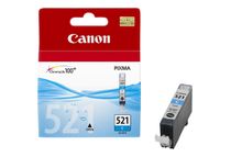 Canon CLI-521C - 9 ml - cyaan - origineel - inkttank - voor PIXMA iP3600, iP4700, MP540, MP550, MP560, MP620, MP630, MP640, MP980, MP990, MX860, MX870