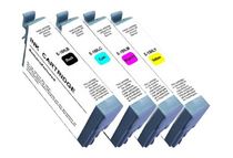 Cartouche compatible Epson 18XL Pâquerette - pack de 4 - noir, jaune, cyan, magenta - Uprint E-18XL 