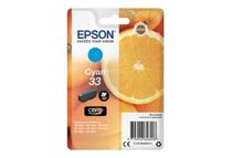 Epson 33 - 4.5 ml - cyaan - origineel - blister - inktcartridge - voor Expression Home XP-635, 830; Expression Premium XP-530, 540, 630, 635, 640, 645, 830, 900