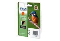 Epson T1599 - 17 ml - oranje - origineel - blister - inktcartridge - voor Stylus Photo R2000